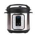 Brentwood Industries Select Easy Pot, 6Qt 8-in-1 Electric Pressure, Slow, Rice, Egg Cooker, Sauté, Steam, Food Warmer EPC-636